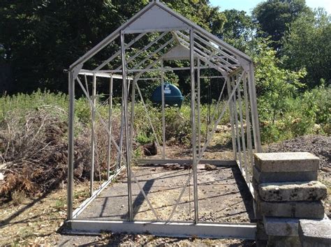 Unglazed aluminium greenhouse frame | in Kinross, Perth and Kinross ...