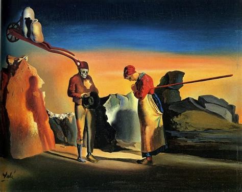 Salvador Dalí - Angelus, ca.1932. | Dali paintings, Salvador dali, Salvador dali paintings