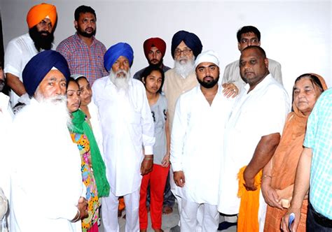 Punjab CM meets Baljit Singh's family