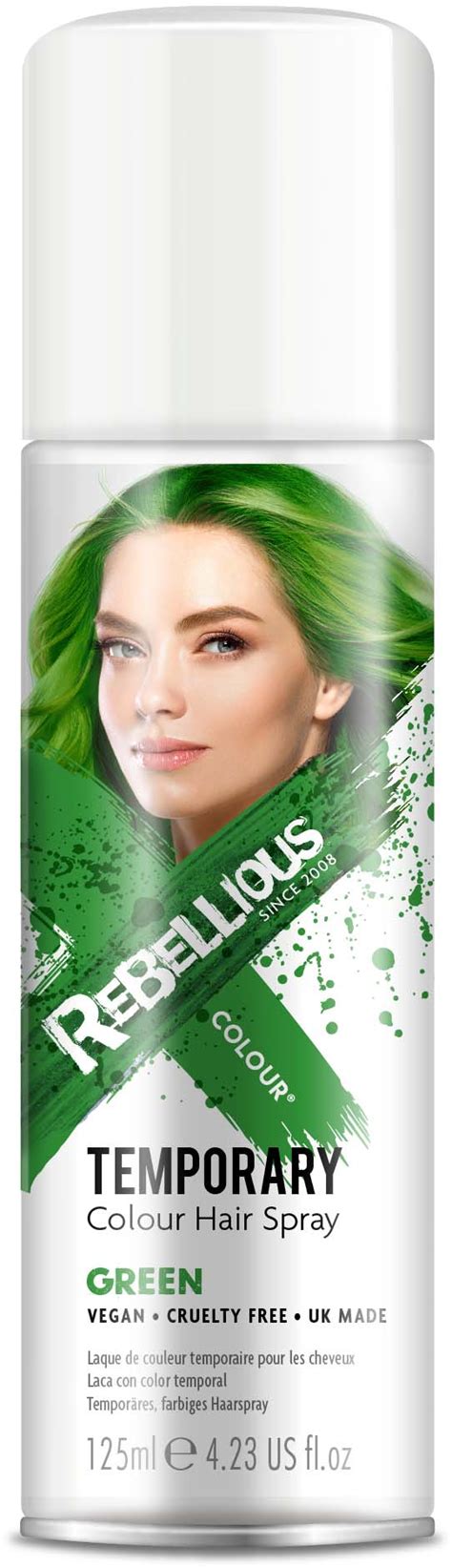 Rebellious Colour Hair Spray Green | lyko.com