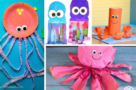 15 Easy Octopus Crafts for Kids to Try - Kidz Craft Corner