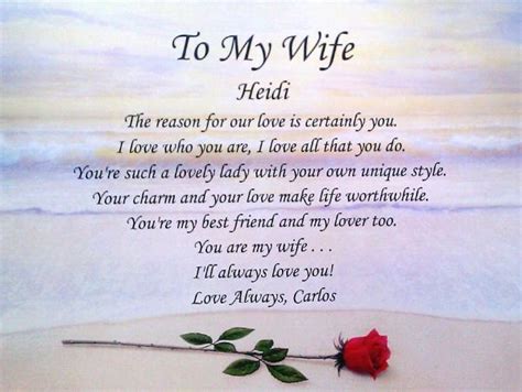 Wife love Poems