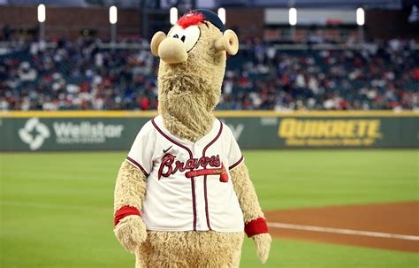 Atlanta Braves mascot warns of upcoming devastation