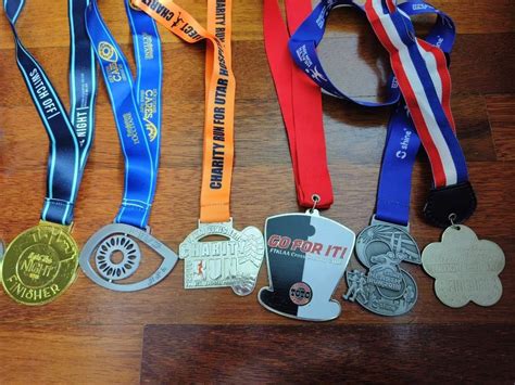 RUNNING MEDALS, Hobbies & Toys, Collectibles & Memorabilia, Fan Merchandise on Carousell