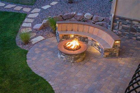 Fire Pits & Outdoor Fireplaces - Professional Landscaping Services - Nelson Landscaping