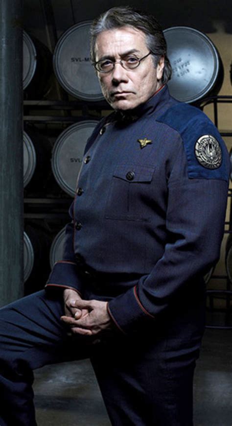 Cdr William Adama - Edward J. Olmos - Battlestar Galactica - Profile - Writeups.org