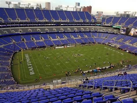 ravens stadium seating chart | Seating charts, M&t bank stadium, Stadium