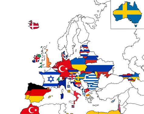 Eurovision Map #1 by RubenGR98 on DeviantArt