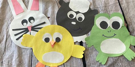 4 Cute and Easy Spring Animal Crafts for Kids