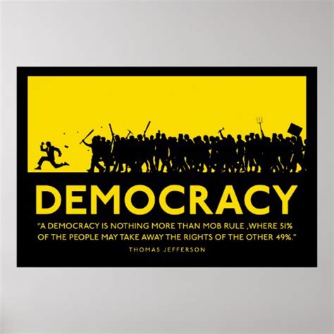 Democracy Poster | Zazzle