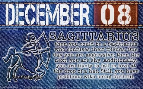 December 8 Zodiac Horoscope Birthday Personality - SunSigns.Org