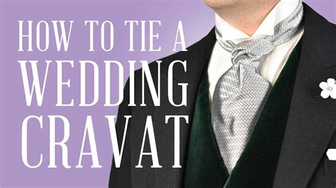 How To Tie A Formal Ascot For Proper Traditional Morning Wear