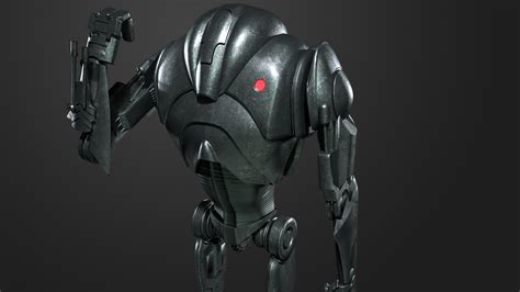 Super battle droid 3D model - TurboSquid 1642905