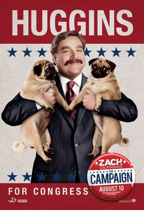 Zach Galifianakis The Campaign Poster - Movie Fanatic