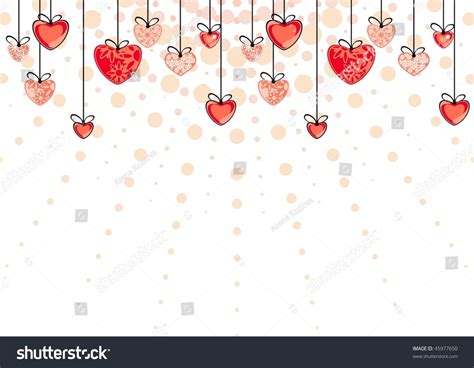 White Love Background Stock Vector Illustration 45977650 : Shutterstock