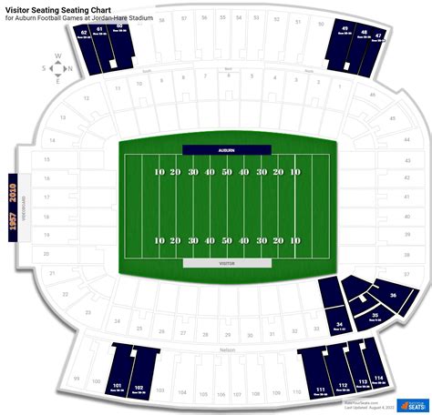 Jordan Hare Stadium Interactive Seating Chart | Cabinets Matttroy