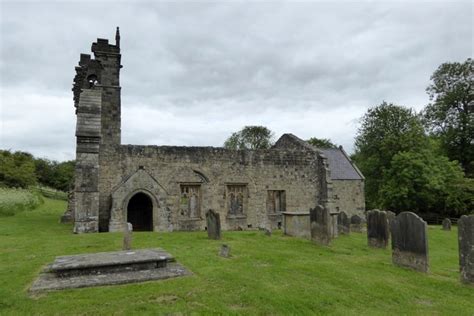 The ruins of Wharram Percy church from... © David Smith :: Geograph ...