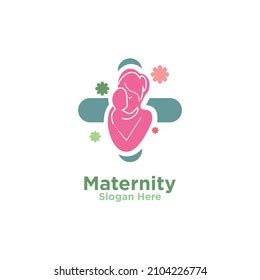 Maternity Logo Design Template Pregnancy Mother Stock Vector (Royalty Free) 2104226774 ...