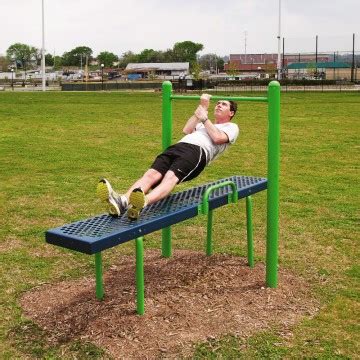 Horizontal Chin-Up Station | Outdoor Gym | ActionFit