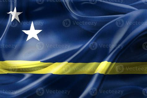 Curacao flag - realistic waving fabric flag 30795521 Stock Photo at ...