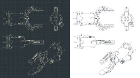 Robotic Arm Blueprint Images – Browse 2,560 Stock Photos, Vectors, and ...