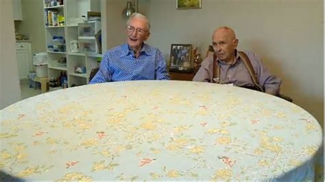 WWII vets held captive in the same POW camp now living just 25 steps ...