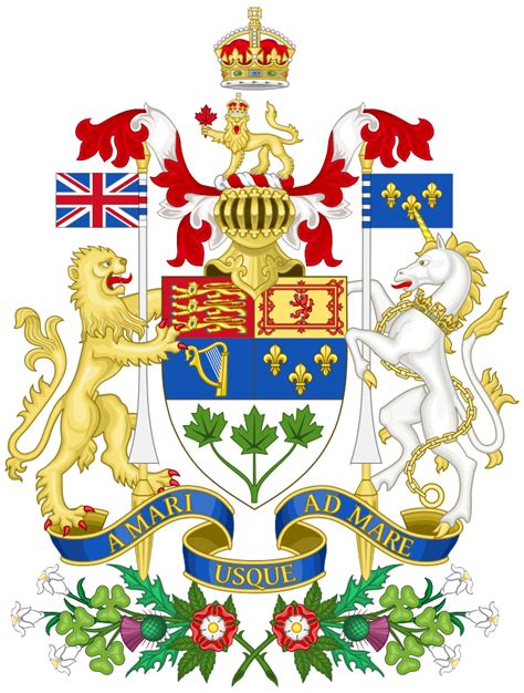 Brasões de armas do Canadá - 1921 | Coat of arms, Elizabeth ii, Arms