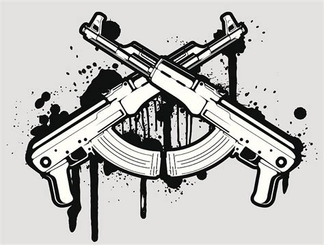 Пин на доске Assault Rifles/Pistol Tattoos/Bullets