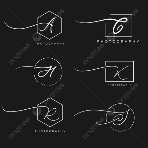 Modern Letter Photography Logo Design Template Download on Pngtree