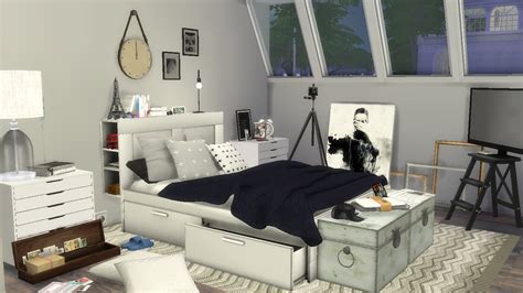 Sims 4 Kids Room Cc / Sims 4: TUMBLR DORM ROOM | Twins (No CC) Speed ...