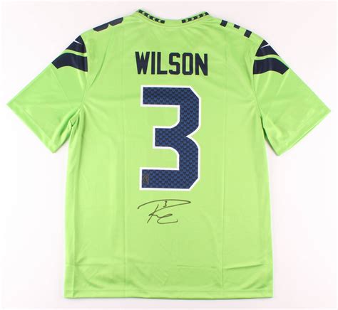 Russell Wilson Signed Seahawks Jersey (Wilson COA) | Pristine Auction