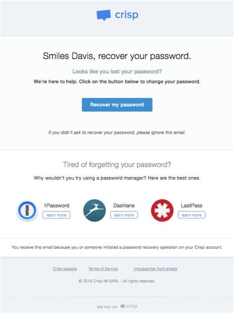 Guide to Effective Password Reset Emails; Drive Traffic to Your Website ...