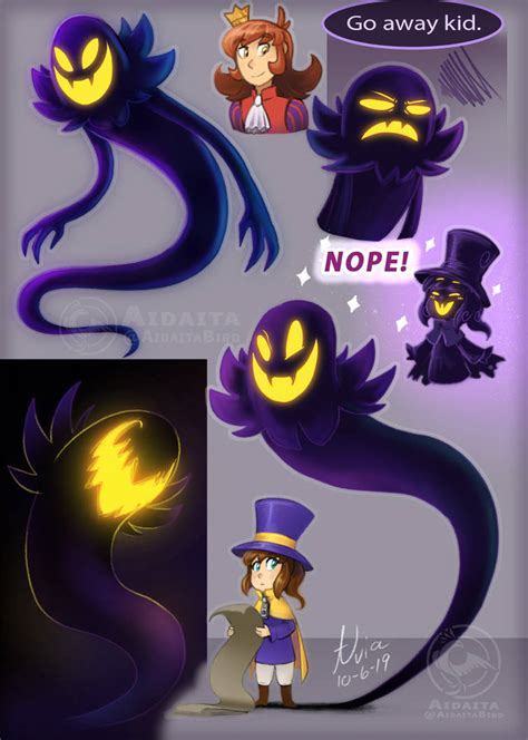 A Hat in Time- Snatcher doodles by Aidaita on DeviantArt