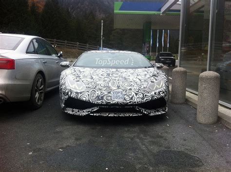 Spy Shots: Lamborghini Cabrera Drops Some Cover And Shows Off Its Sharp ...