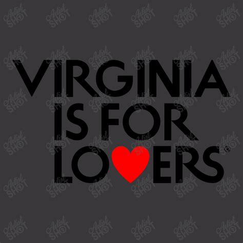 Custom Virginia Is For Lovers Ladies Curvy T-shirt By Waroenk Design ...