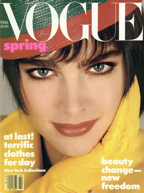 Brooke Shields Throughout the Years in Vogue | Brooke shields, Vogue ...