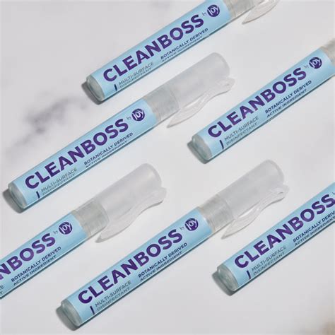 Travel Size Disinfectant Spray - Plant-Based, Antibacterial Cleaner – CleanBoss by Joy