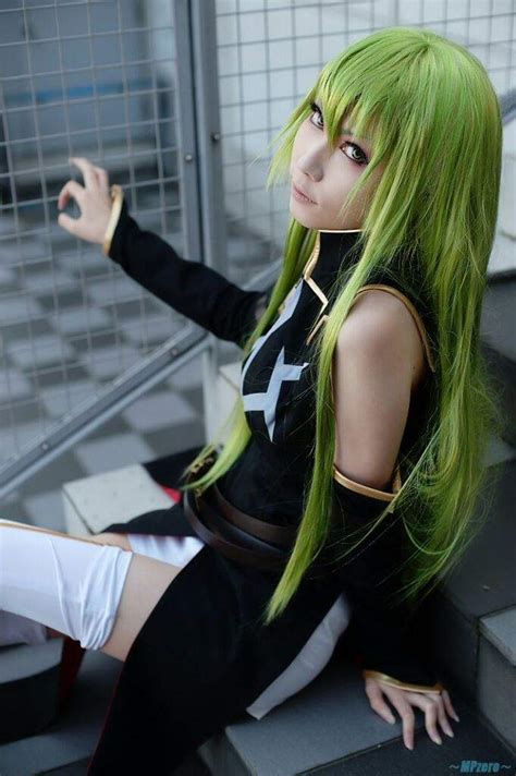 C.C. (Code Geass) cosplay😍😘😍 | Anime Amino