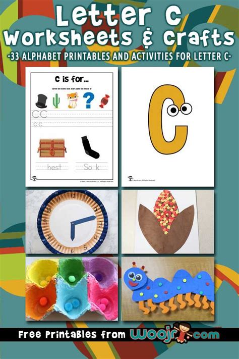 Letter C Worksheets & Crafts | Woo! Jr. Kids Activities