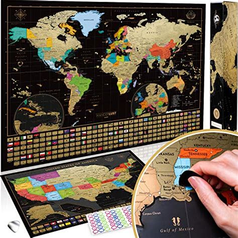 Scratch Off Travel Map - Gifter World