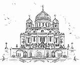 Cathedral Of Christ The Saviour coloring page  Download Print Or sketch template