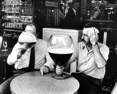 Two guys drinking giant beers on a hot summer day. -FINE ART PRINTING ...