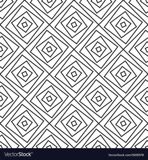 Seamless pattern - simple geometric background Vector Image