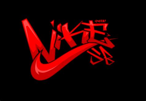 Nike Logo Graffiti