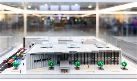 Lithuanian Lego Model Creator Unveils New Departures Terminal at Vilnius International Airport