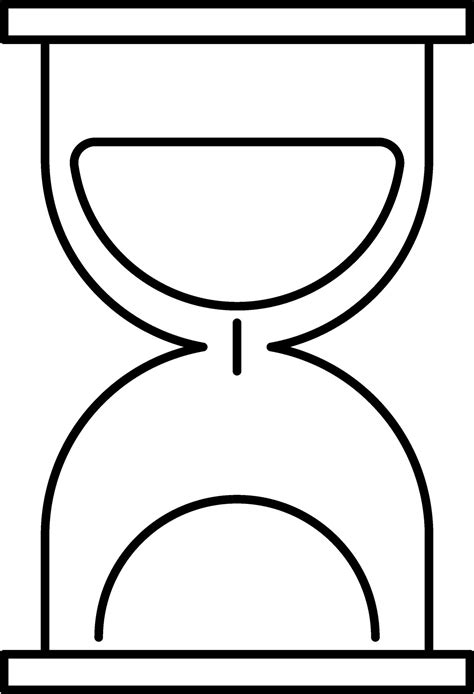 Illustration of Hourglass, web symbol. 24859456 Vector Art at Vecteezy