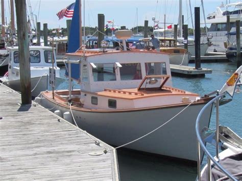 1968 Ralph Stanley Downeast Lobster Yacht - Classic Maine Picnic Boat