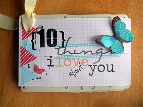 10 Things I Love About You - Key Lime Digital Designs | Paper craft tutorials, Valentine's day ...