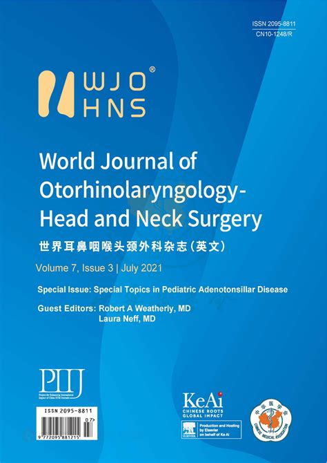 Introduction | World Journal of Otorhinolaryngology- Head and Neck Surgery