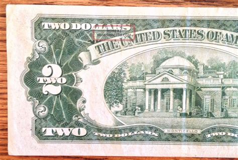 1953 Series " United States Note " Two Dollar Bill - Red Seal